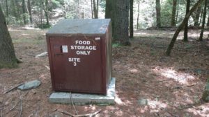 Primitive Camping Food Storage Containers